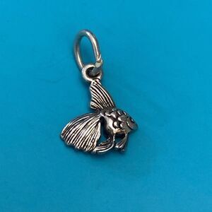 Fish Betta Sterling Silver Jewelry Charm